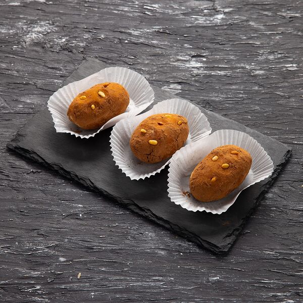 Пирожное кедровая картошка